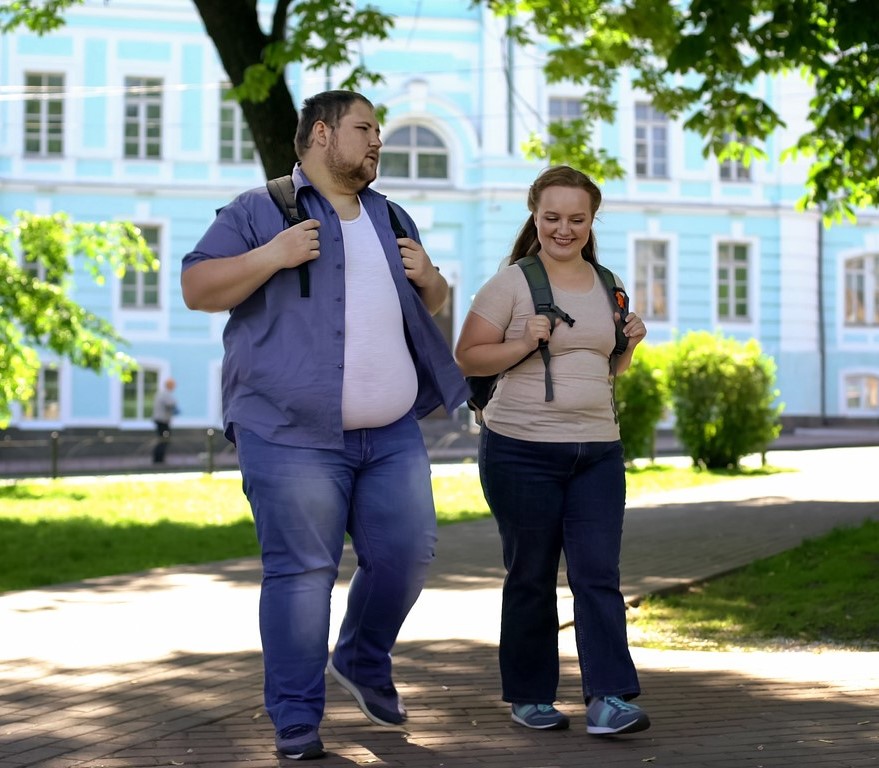 couple walking